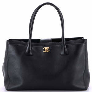 Chanel Medium Cerf Executive Tote Leather
